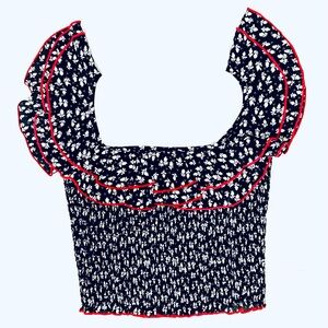 REVOLVE - Likely; Harlow Floral Athena Top.